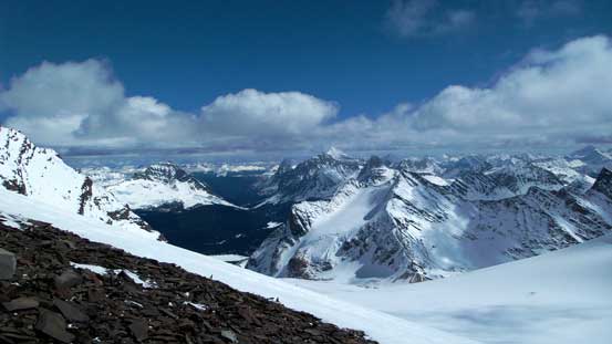 Lots of vistas up there!