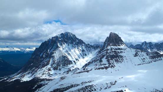 Throne Mountain and Blackhorn Peak
