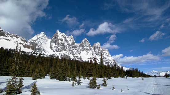 The Ramparts started to show up!!