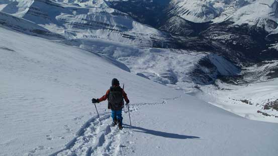 Descending the upper face