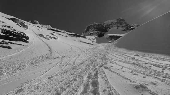 Looking back. We didn't linger longer than necessary here