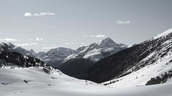 The mighty Forbes free of clouds again in the late afternoon