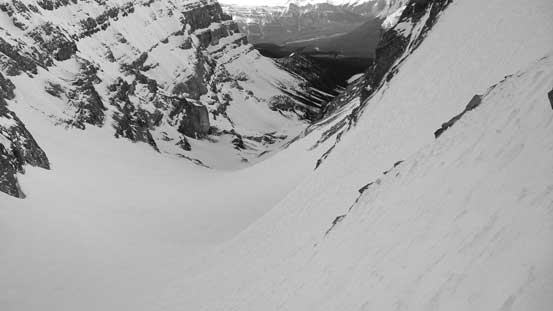 This slope is also very steep and long