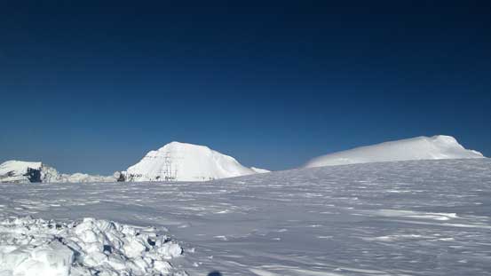 South Twin and North Twin from our camp. Our objectives for the next day