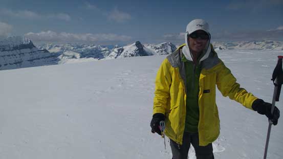Me on the summit of Stutfield NE2