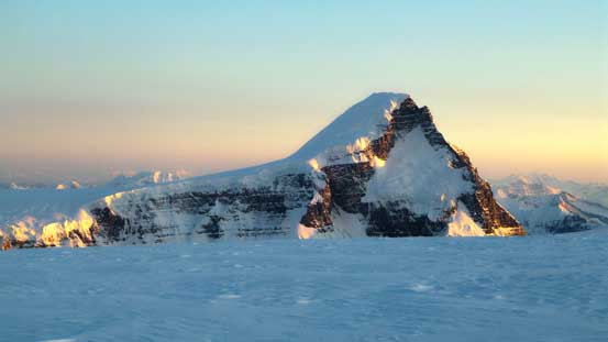 The mighty C on evening glow