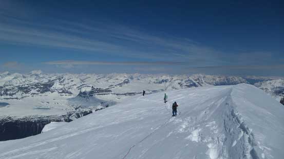 Easier terrain for a while