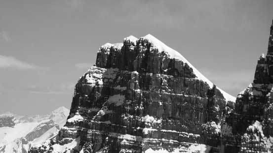 A zoomed-in view of Twins Tower - our last objective