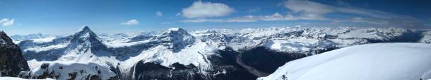 Partial Summit Panorama. Click to view large size.