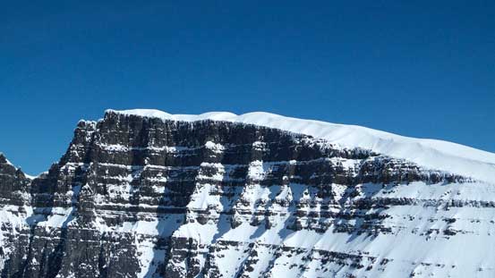 The long south ridge of North Twin, our next objective