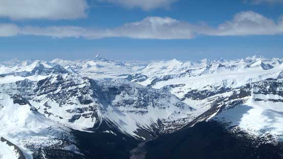 Tsar Mountain and Chaba Icefield