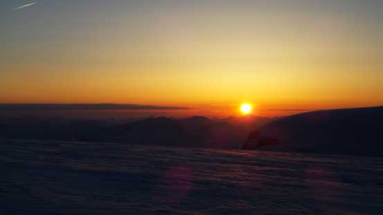 Gorgeous sunrise view