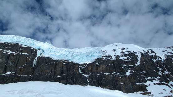Seracs on Snow Dome...
