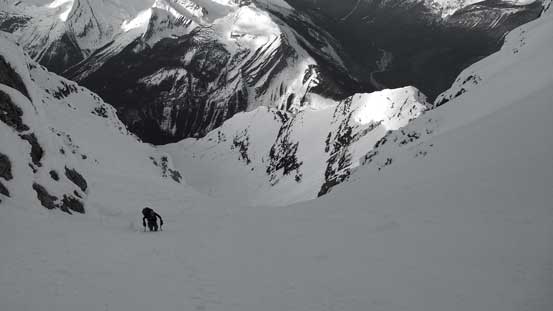 Ben grinding his way up