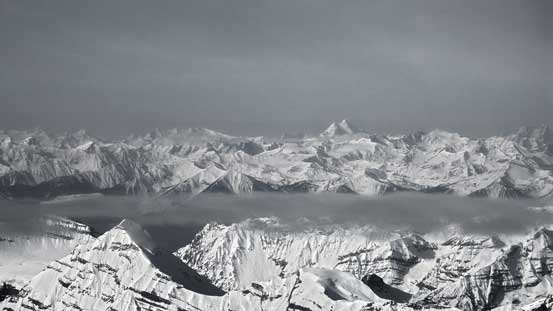 Iconoclast Mountain is a giant in the Northern Selkirks