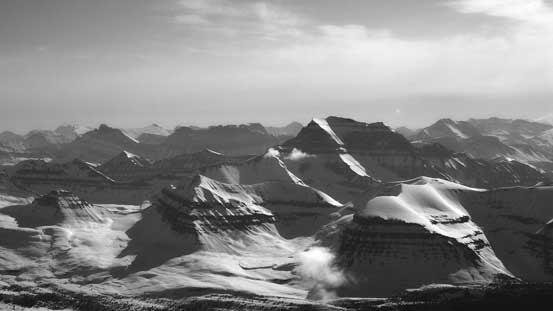 Mt. Saskatchewan - a near 11,000er