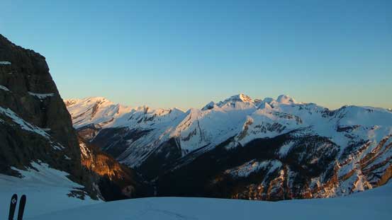 What a front-door view from my tent.