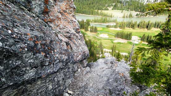 The scrambling ledge