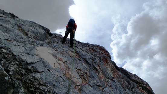 More about the rappelling