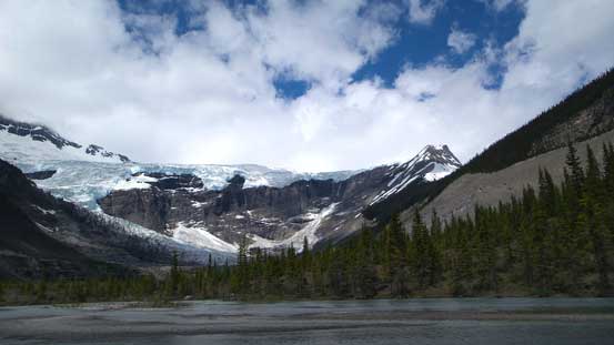 The South-East Lyell Glacier. We were at the end of this valley now