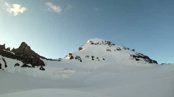 Looking ahead to the face