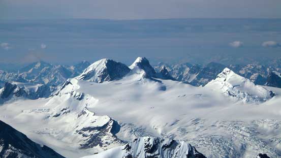 Mt. Mummery - another Rockies giant now way below us