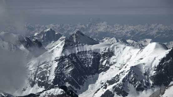 Mt. Freshfield the queen of the Freshfield Icefield
