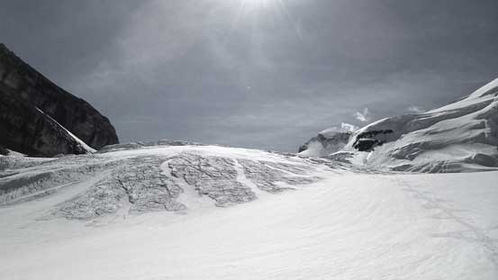 Looking back on North Glacier