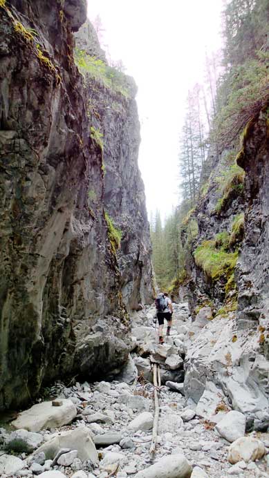 And, through the deep canyon