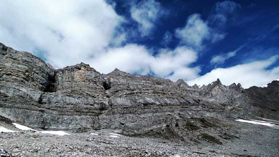 Here's the SW Peak... Quite some route-finding here.