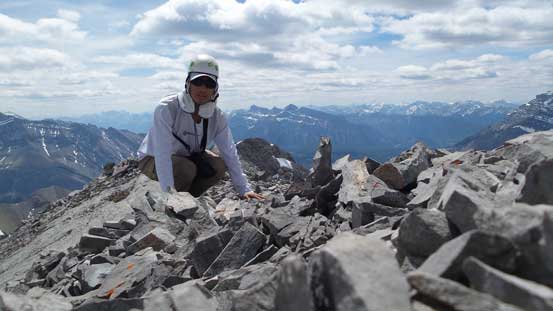 Me on the summit of Mt. Astley