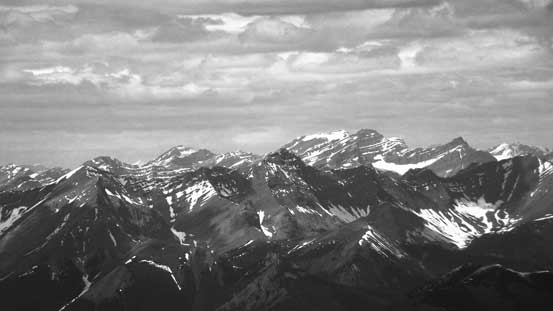 Bonnet Peak in the distance