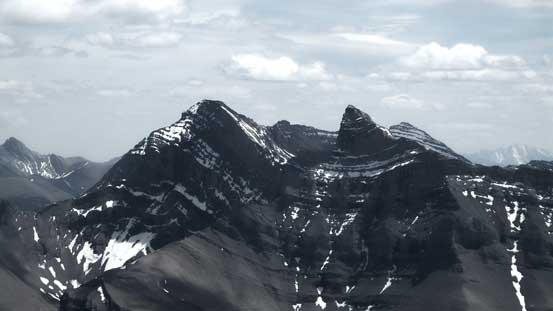 Mt. Girouard and Mt. Inglismaldie