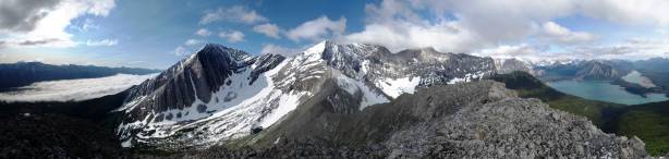 Summit Panorama from The Turret. Click to view large size.