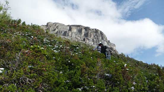 Descending through wet Krumholtz