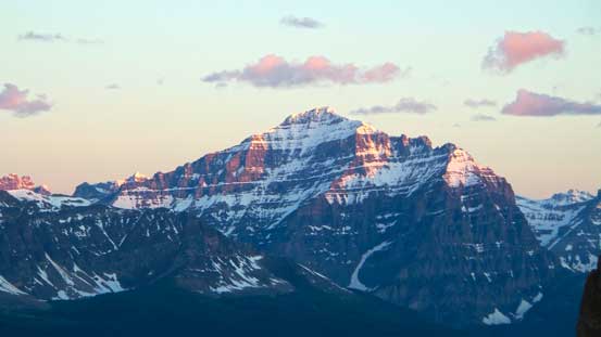 Alpenglow on the mighty Mt. Temple