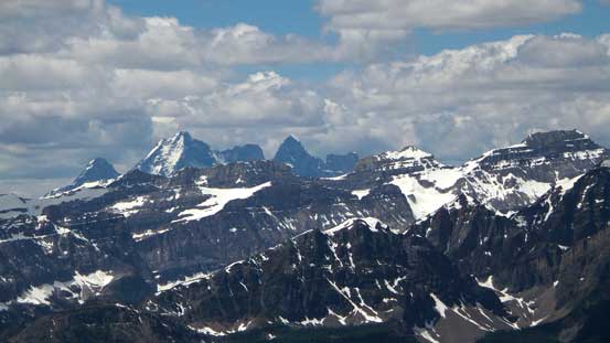 The Goodsirs poking behind