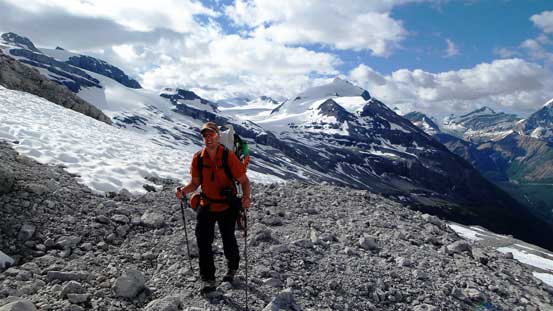 Vern enjoying the approach