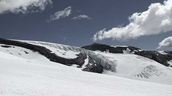 Scenery on Lyell Icefield