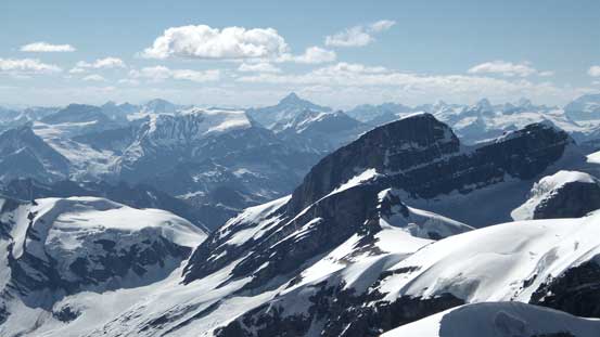 Mt. Alexandra which we bagged last year. Behind is the sexy Tsar Mountain