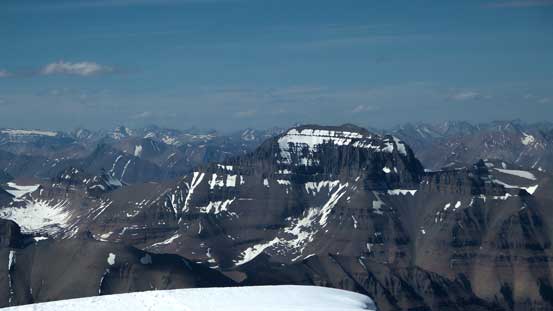 Mt. Saskatchewan - a near-11,000er. Have to go up there and check it out...