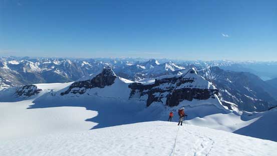 Almost at the summit