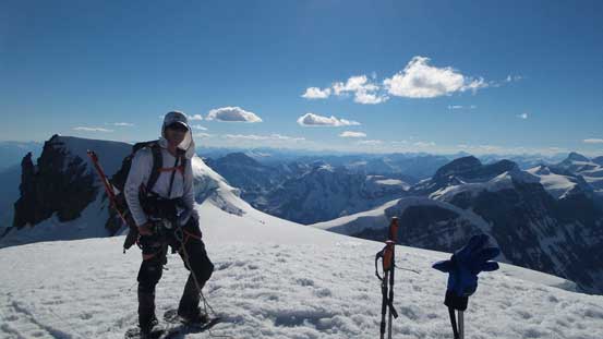 Me on the summit of Lyell II, my 30th 11,000er!!
