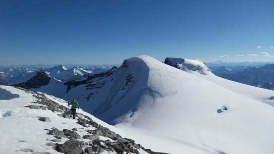 Almost on the summit