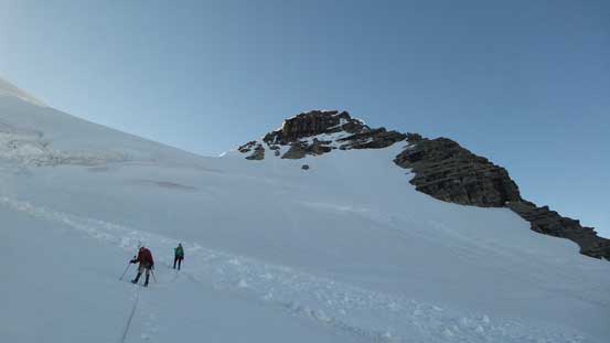 Looking back towards our objective