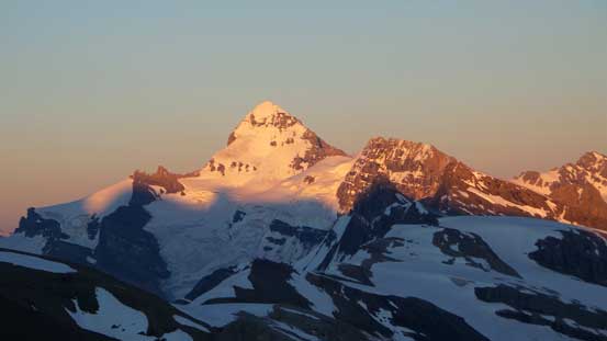 Mt. Forbes again, on evening glow