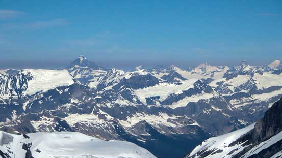 Tsar Mountain on the left skyline