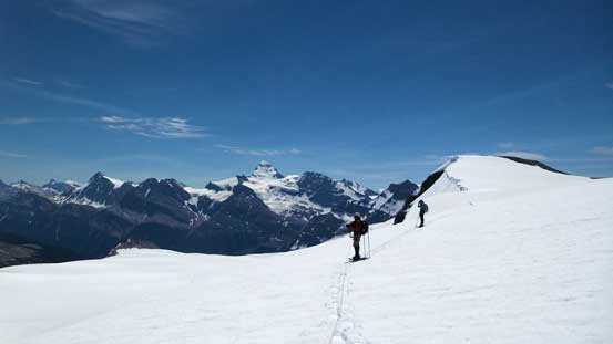 Ben and Vern checking out the next stage