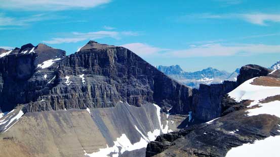 Sullivan Peak - a low bump on Mt. Erasmus massive