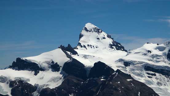 Mt. Forbes sticking out like a white tooth